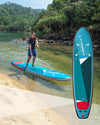ady on Starboard stand up paddle board from Windstar watersports.. Inflatable paddle board for beginners to intermediate riders.